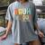 Bruh We Out 6th Graders Second Grade Graduation Women's Comfort Colors T-Shirt Gray