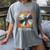 Buffering Glitched CD On Fire 2000s Nostalgia Women's Comfort Colors T-Shirt Gray Buffering Glitched CD On Fire 2000s Nostalgia Women's Comfort Colors T-Shirt Gray