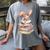 Bunny Rabbit Reading Books Rabbit Books Bunny Reader Women's Comfort Colors T-Shirt Gray