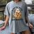 Bury Me With My Books Ghost Tee Women's Comfort Colors T-Shirt Gray