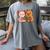 Capybara Axolotl Kawaii Kids Anime Book Lover Reading Women's Comfort Colors T-Shirt Gray