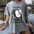 Cat With Coffee On Computer Go Away I'm Introverting Women's Comfort Colors T-Shirt Gray Cat With Coffee On Computer Go Away I'm Introverting Women's Comfort Colors T-Shirt Gray