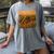Cat Sloth Dog Retro Nostalgia Roadtrip Photo Women's Comfort Colors T-Shirt Gray Cat Sloth Dog Retro Nostalgia Roadtrip Photo Women's Comfort Colors T-Shirt Gray