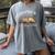 Chapter 21 Years Old 21st Birthday Wildflower Book Lover Premium Tri-Blend Women's Comfort Colors T-Shirt Gray