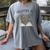 Chapter 80 Book Lovers & Readers 80th Birthday Wildflowers Women's Comfort Colors T-Shirt Gray Chapter 80 Book Lovers & Readers 80th Birthday Wildflowers Women's Comfort Colors T-Shirt Gray