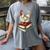 Chicken Books Back To School First Day Of School Boys Girls Women's Comfort Colors T-Shirt Gray