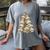 Christmas Book Tree Teacher Book Lover Xmas Librarian Women's Comfort Colors T-Shirt Gray Christmas Book Tree Teacher Book Lover Xmas Librarian Women's Comfort Colors T-Shirt Gray