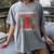 Christmas Introvert Team Introvert Introverted Xmas Women's Comfort Colors T-Shirt Gray