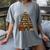 Christmas Tree Bookshelf Book Lover Library Women's Comfort Colors T-Shirt Gray Christmas Tree Bookshelf Book Lover Library Women's Comfort Colors T-Shirt Gray