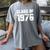 Class Of 1976 High School College Graduation Reunion T-Shirt Women's Comfort Colors T-Shirt Gray