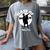 Class Of 2018 Dabbing Graduations Shirt-High School Grad Tee Women's Comfort Colors T-Shirt Gray