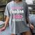 Class Of 2018 Graduation Shirt Mom Of Graduate Women's Comfort Colors T-Shirt Gray