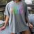 Class Of 2019 High School Graduation Date Graduate Women's Comfort Colors T-Shirt Gray