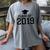 Class Of 2019 Shirt Graduation Gift Women's Comfort Colors T-Shirt Gray