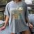 Class Of 2020 Quarantined Seniors Graduation Gift Women's Comfort Colors T-Shirt Gray