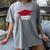 Class Of 2021 Burgundy Regalia Graduation Women's Comfort Colors T-Shirt Gray