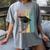 Class Of 2022 Graduation Cat Seniors Grad Women's Comfort Colors T-Shirt Gray