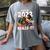 Class Of 2022 Monster Truck Graduation Cap Retro Sunset Boy Women's Comfort Colors T-Shirt Gray