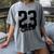 Class Of 2023 Seniors 23 Senior Graduation Idea Women's Comfort Colors T-Shirt Gray