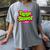 Class Of 2024 Senior Fresh Retro 90s TV Style Graduation Women's Comfort Colors T-Shirt Gray