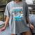 Class Of 2025 Graduation Cruise Senior Graduates Vacation Women's Comfort Colors T-Shirt Gray