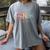 Class Of 2025 Senior 2025 Graduation Leopard Retro Rainbow Women's Comfort Colors T-Shirt Gray