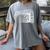 Class Of 2025 Volleyball Senior Class 25 Graduation Women's Comfort Colors T-Shirt Gray
