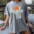 Class Of 2026 Basketball Senior 26 Player Team Graduation Women's Comfort Colors T-Shirt Gray