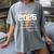 Class Of 2026 Christian Graduation Senior Graduate Women's Comfort Colors T-Shirt Gray