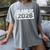 Class Of 2026 Graduation Year Women's Comfort Colors T-Shirt Gray