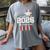 Class Of 2026 Senior Graduation American Flag Senior 2026 Women's Comfort Colors T-Shirt Gray