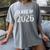 Class Of 2026 Senior Graduation Year Idea T-Shirt Women's Comfort Colors T-Shirt Gray