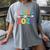 Class Of 2028 Colorful Graduation Women's Comfort Colors T-Shirt Gray