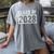 Class Of 2028 Future Graduation Women's Comfort Colors T-Shirt Gray