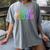Class Of 2028 High School Graduation Date Graduate T Shirt Women's Comfort Colors T-Shirt Gray