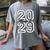 Class Of 2029 Graduating School Class Of 2029 Graduation Women's Comfort Colors T-Shirt Gray