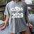 Class Of 2029 Shirt For Elementary Kids Graduation Women's Comfort Colors T-Shirt Gray