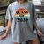 Class Of 2035 Senior Graduate Retro Graduation Women's Comfort Colors T-Shirt Gray