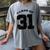 Class Of 31 Date High School Kindergarten Graduation Shirt Women's Comfort Colors T-Shirt Gray