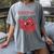 Clifford The Big Red Dog Clifford And Emily Book Cover Women's Comfort Colors T-Shirt Gray