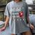I Closed My Book To Be Here Ugly Christmas Sweater Women's Comfort Colors T-Shirt Gray I Closed My Book To Be Here Ugly Christmas Sweater Women's Comfort Colors T-Shirt Gray