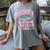 Closing This Chapter Retired Librarian 2025 Book Retirement Women's Comfort Colors T-Shirt Gray