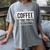 I Like Coffee My Books And Maybe Like 3 People Book Lover Women's Comfort Colors T-Shirt Gray