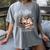 Coffee Cats And Books Cozy Calico Reader Love Cute Cat Women's Comfort Colors T-Shirt Gray Coffee Cats And Books Cozy Calico Reader Love Cute Cat Women's Comfort Colors T-Shirt Gray