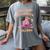 College Graduation 2018 Shirt Graduate For Her Women's Comfort Colors T-Shirt Gray