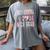 Colorful Proud Grandma 2024 NICU Graduate Baby Graduation Women's Comfort Colors T-Shirt Gray