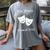 Cool Theater Graduation Tshirt Tragedy And Comedy Masks Women's Comfort Colors T-Shirt Gray