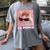 Cool Cat Meme Ew People Anti Social Introvert Cute Cat Women's Comfort Colors T-Shirt Gray