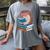 Cool Hedgehog Book Nerd Readers Women's Comfort Colors T-Shirt Gray Cool Hedgehog Book Nerd Readers Women's Comfort Colors T-Shirt Gray