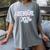 Coquette Senior-Class Of 2026 Preppy Graduation Graduate Women's Comfort Colors T-Shirt Gray
